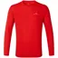 Ronhill Men's Tech L/S Tee Flame/Fluo Yellow
